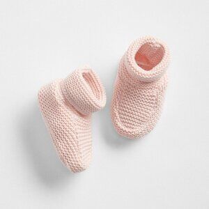 GAP Baby Brannan Booties Pink 6-12M